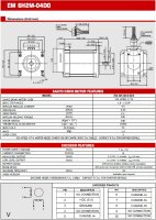 EM 300-D Schrittmotor