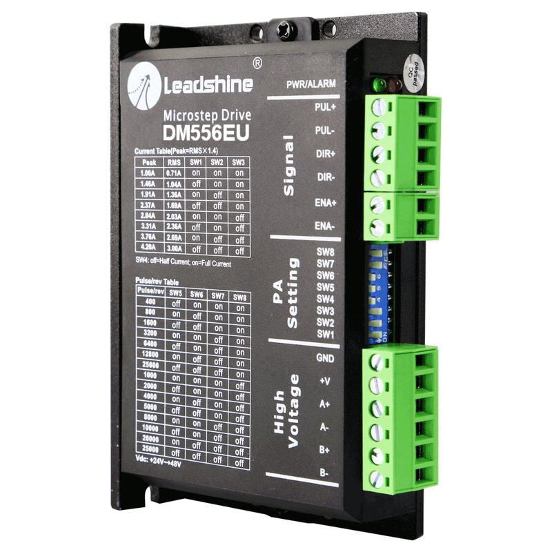 Minhe DM542 Schrittmotor-Treiber – Digitale DSP-Steuerung, Bis Zu 128 Mikroschritte, 4,2 A, Für 57–86 Mm Hybridmotoren, Inkl. Überstromschutz