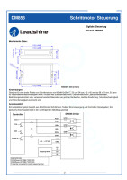 Leadshine DM 856 Schrittmotor Treiber Digital