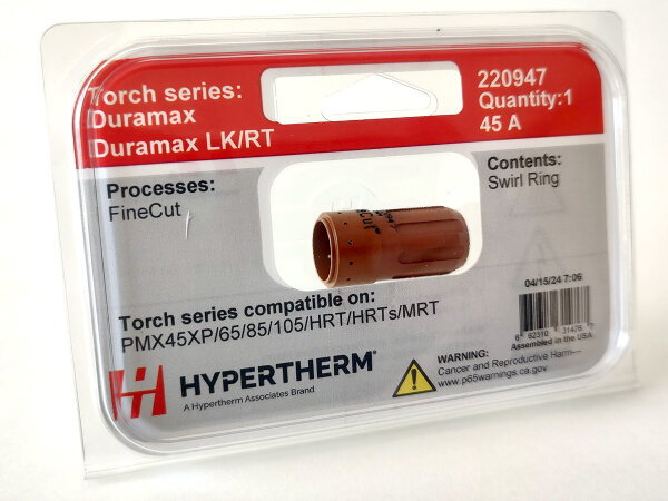 Hypertherm Swirl Ring FineCut 220947 (VPE 1St.)