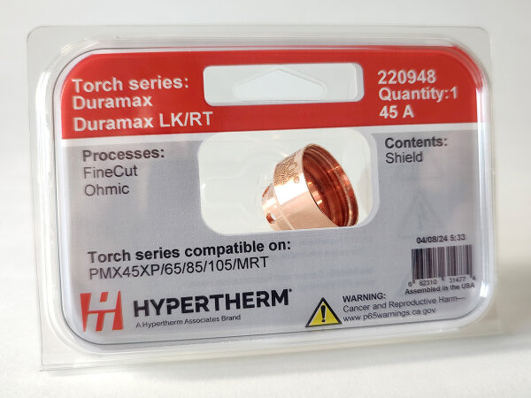 Hypertherm Shield Closed FineCut