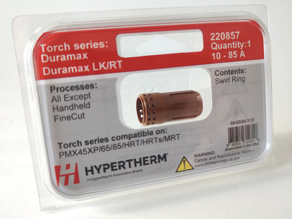 Hypertherm Swirl Ring Standard 220857 (VPE 1St.)