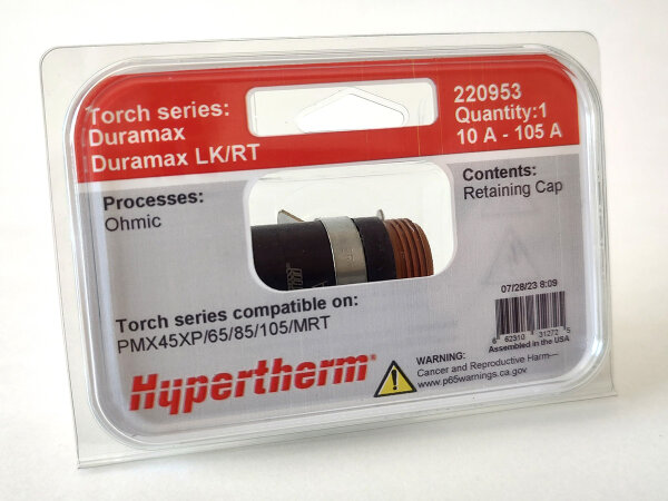 Hypertherm Retainig Cap Duramax THC 220953 (VPE 1St.)